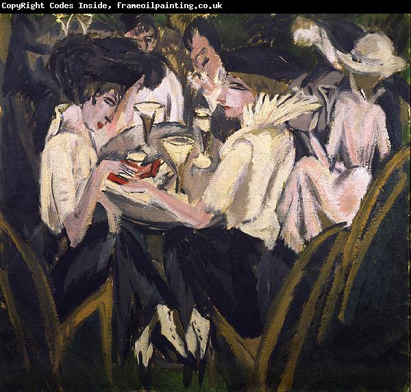 Ernst Ludwig Kirchner Im CafEgarten